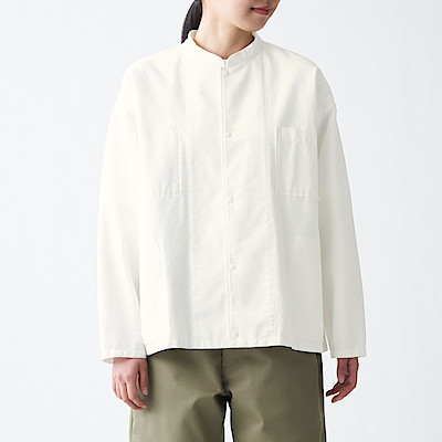 [남녀공용] 태번수 워싱 옥스포드 · 리버시블 셔츠 재킷