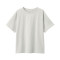 추가이미지6([무인양품]  여성 슬러브 저지 티셔츠 (오버핏 반팔))