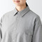 추가이미지6([남녀공용] 재생 코튼 혼방 옥스포드 · 레귤러 칼라 긴소매 셔츠)