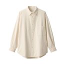 [남녀공용] 케이폭 혼방 플란넬 · 레귤러 칼라 긴소매 셔츠