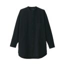 [남녀공용] 케이폭 혼방 플란넬 · 스탠드 칼라 긴소매 셔츠