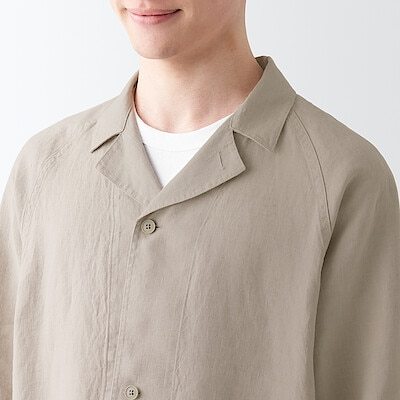 남성 · 헴프 · 셔츠 재킷 MUJI 온라인스토어