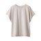 추가이미지6([무인양품]  여성 슬러브 와이드 티셔츠 (오버핏 반팔))