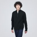 남성 · 워셔블 울 미들 게이지 · 하프 집업 스웨터