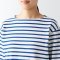 추가이미지4([무인양품]  여성 태번수 보트넥 긴소매 티셔츠 (오버핏 긴팔))