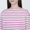 추가이미지10([무인양품]  여성 태번수 보트넥 긴소매 티셔츠 (오버핏 긴팔))