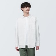 남성 · 워싱 브로드 · 레귤러 칼라 긴소매 셔츠