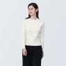 여성 · 콩 섬유를 사용한 · 크루넥 긴소매 스웨터