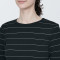 추가이미지18([무인양품]  여성 스트레치 리브 크루넥 반소매 티셔츠 (오버핏 반팔))