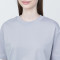 추가이미지15([무인양품]  여성 저지 크루넥 반소매 티셔츠 (오버핏 반팔))