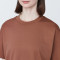 추가이미지19([무인양품]  여성 저지 크루넥 반소매 티셔츠 (오버핏 반팔))