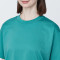 추가이미지21([무인양품]  여성 저지 크루넥 반소매 티셔츠 (오버핏 반팔))