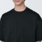 추가이미지4([무인양품]  남성 시원한 UV 컷 와이드 반소매 티셔츠 (오버핏 반팔))