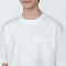 추가이미지8([무인양품]  남성 시원한 UV 컷 와이드 반소매 티셔츠 (오버핏 반팔))