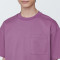 추가이미지9([무인양품]  남성 시원한 UV 컷 와이드 반소매 티셔츠 (오버핏 반팔))