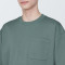 추가이미지12([무인양품]  남성 시원한 UV 컷 와이드 반소매 티셔츠 (오버핏 반팔))