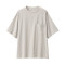 추가이미지11([무인양품]  남녀공용 오염이 쉽게 지워지는 흡한속건 반소매 티셔츠 (오버핏 반팔))