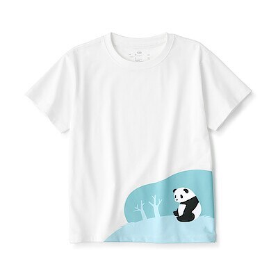 키즈 · 동물 프린트 · 반소매 티셔츠