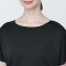 추가이미지4([무인양품]  여성 UV 컷 시원한 보트넥 반소매 티셔츠 (오버핏 반팔))